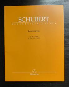 舒伯特 即兴曲 Schubert，Impromptus   op.90-D899   op.post. 142-D935