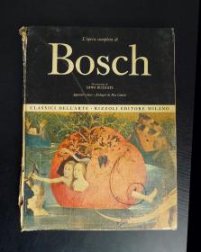 L'opera completa di Bosch （意大利文 耶罗尼米斯·博斯）