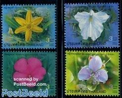 【泰国邮票2007年花卉4全】
