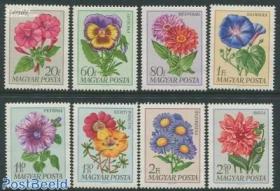 【匈牙利邮票1968年庭院花卉8全】