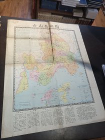 1987年广东台山县地图