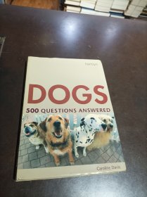 Dogs 500 Questions Answered（英文原版，彩色圖文本）