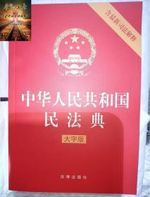 中华人民共和国民法典 含司法解释 大字版