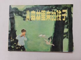 从森林里来的孩子==人美版==经典连环画小人书==四人帮题材=刘永凯绘画