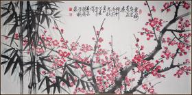 【南岭梅】广东汕头人 现为广东省侨联顾问 中国三峡画院顾问 花卉