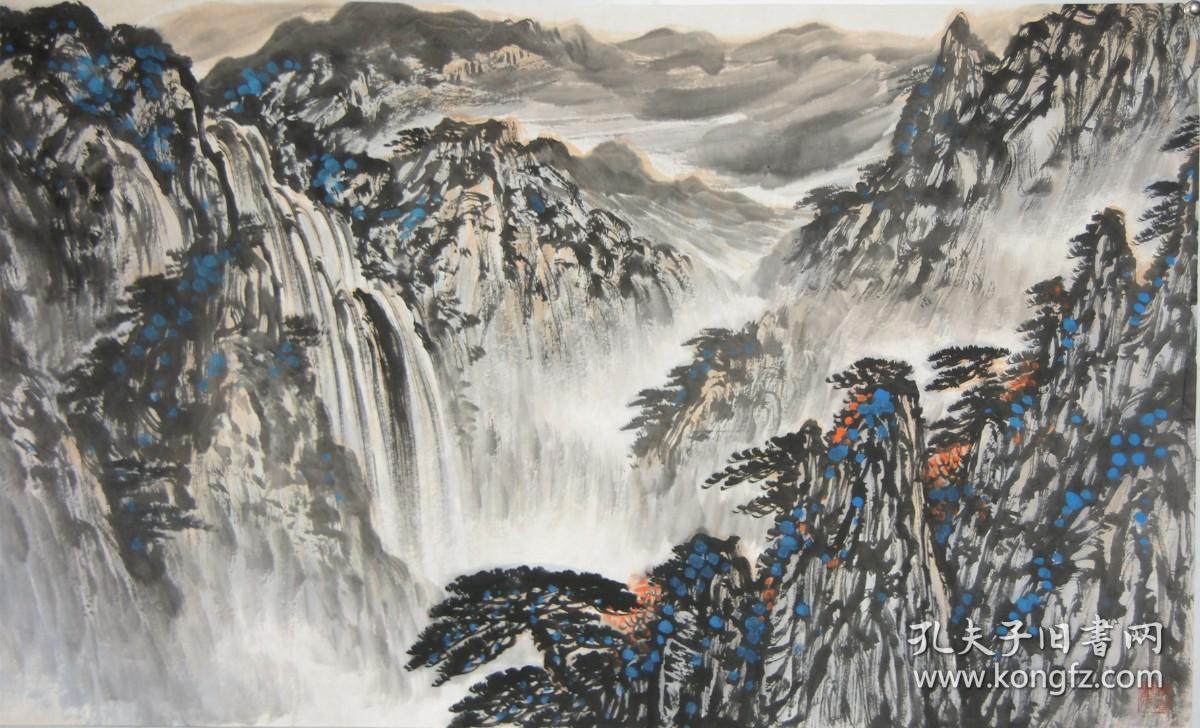 【陈大章】当代著名画家  被称为“中国画坛巨匠”  山水
