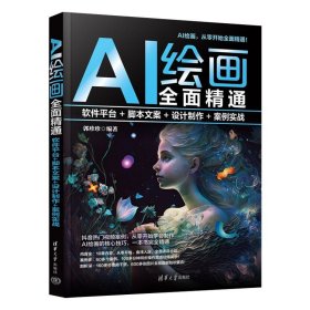 AI绘画全面精通：软件平台+脚本文案+设计制作+案例实战