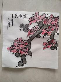 国画纯手绘 木棉花 字画送礼挂家