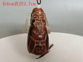 清代老寿星挂件