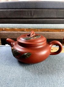 精品珍藏紫砂壶 正宗宜兴茶具茶壶福竹茶壶原矿手工茶具