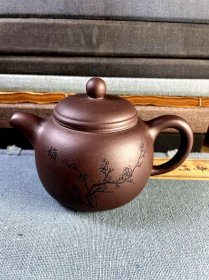 精品珍藏紫砂壶 名家手工壶茶壶茶具梅花壶