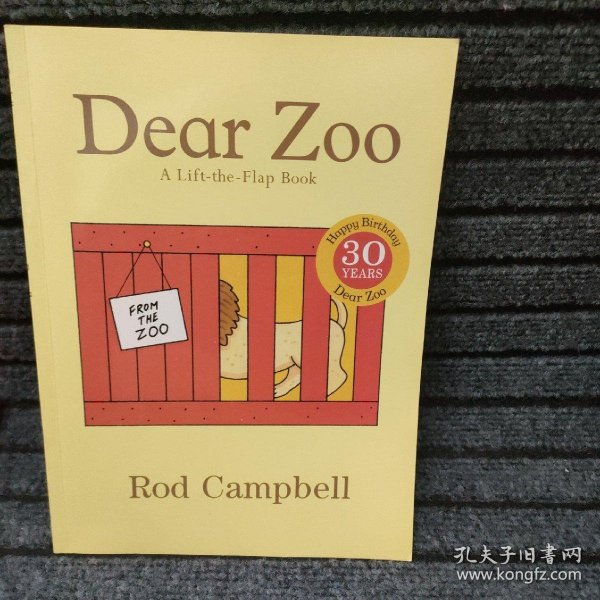 Dear Zoo：A Lift-the-Flap Book