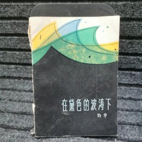 在黛色的波涛下