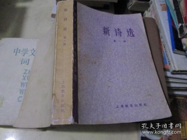 中国现代文学史参考资料：新诗选（第一册）