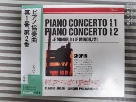 古典CD 肖邦钢琴协奏曲 95品 日版
实物图 原版 版本自辨 价格已考虑品相 完美主义者勿扰 1