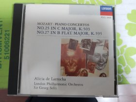 古典CD 莫扎特钢琴协奏曲25和27 拉罗查 95品
实物图 原版 版本自辨 价格已考虑品相 完美主义者勿扰 M
