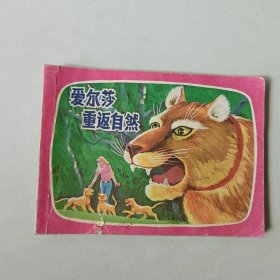 连环画 小人书 爱尔莎重返自然