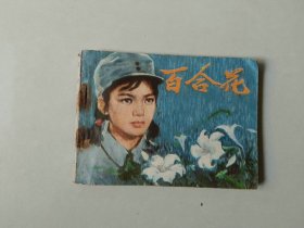 电影连环画  64开 小人书  百合花