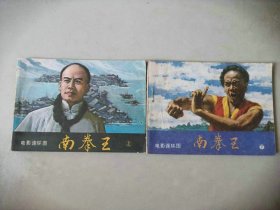电影套书 连环画 南拳王一套二本