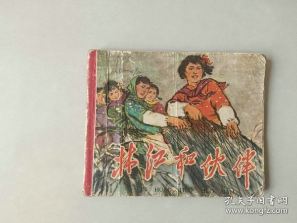 70年代连环画  小人书    林红和伙伴