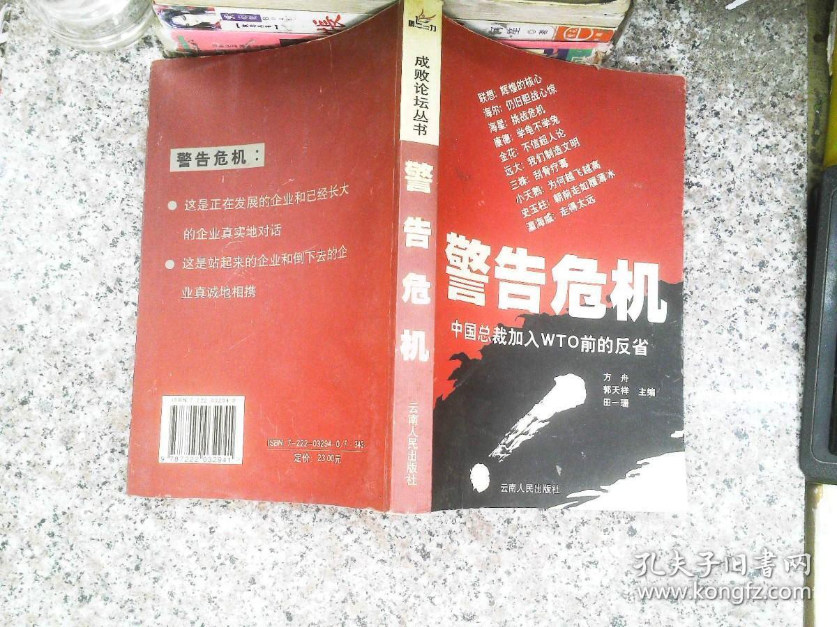 警告危机:中国总裁加入WTO前的反省