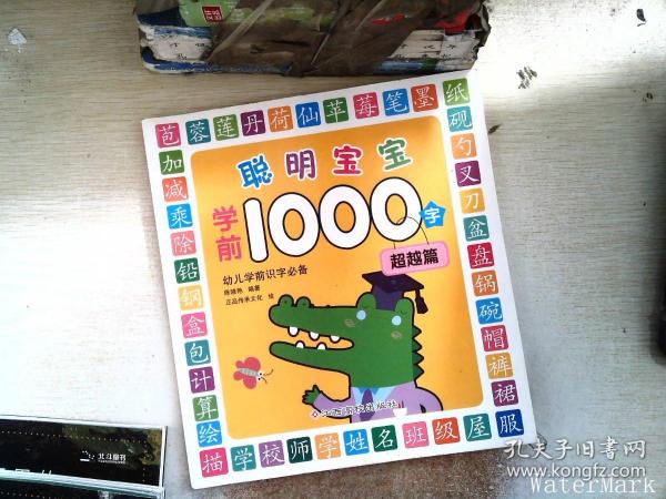 聪明宝宝学前1000字（全4册）