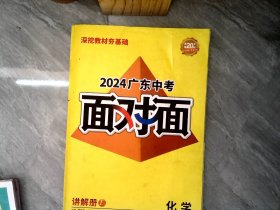 2024 中考面对面 化学 附4册