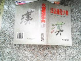 汉语规范字典