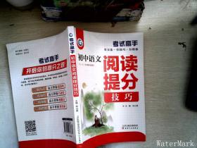 考试高手初中语文阅读提分技巧2021版中考辅导书教辅通用七八九年级复习资料