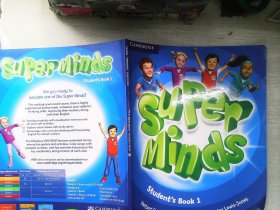 Super Minds Student's Book 1 [With DVD ROM]有书写 有笔记