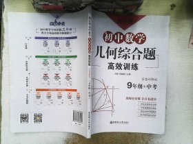 周计划：初中数学几何综合题高效训练（9年级+中考）