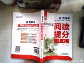 考试高手初中语文阅读提分技巧2021版中考辅导书教辅通用七八九年级复习资料