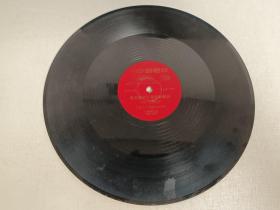 中国唱片 为毛主席语录谱曲 毛主席指引着胜利航向 黑胶木唱片