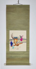 1972年 朝鲜刺绣画