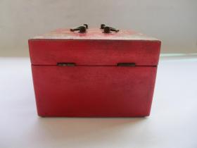 老梳妆盒 台式梳妆盒 大海航行靠舵手梳妆盒 艰苦朴素梳妆盒