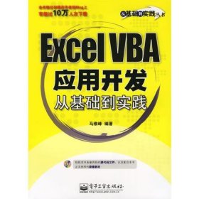 Excel VBA应用开发从基础到实践