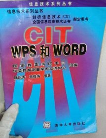 WPS 和WORD陈启秀、马维华 编著清华大学出版社9787302021254