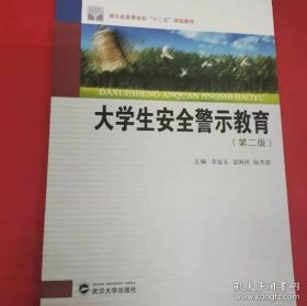 大学生安全警示教育李友玉、袁国祥、阮芳清  主编武汉大学出版社9787307135512