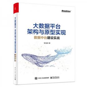 大数据平台架构与原型实现：数据中台建设实战(博文视点出品)