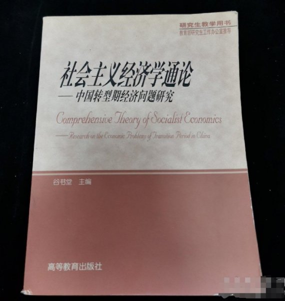 社会主义经济学通论:中国转型期经济问题研究