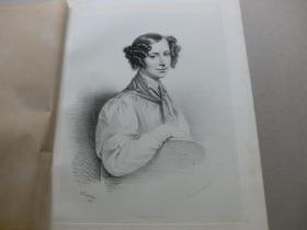 【百元包邮】《帕菲尼夫人的肖像》 （Bildnis der Frau Paffini） 1881年 照相凹版版画 纸张尺寸约36.4×26.7厘米（货号DGK0172）