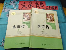 水浒传 上下 名著阅读课程化丛书 统编语文教材配套阅读九年级上