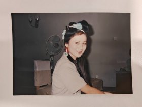 演员定妆照 人物自辨(2) 五寸老照片1张