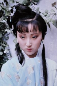 86版《红楼梦》林黛玉扮演者陈晓旭剧照10张（二），（15x10cm）照片新印