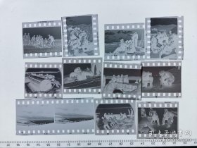 林庭松 - 解放军画报社原社长拍摄 工程师在部队黑白底片17张 样片5张 底片有反色片对比 QQL4