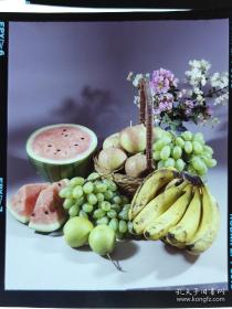 90年代，挂历用 静物蔬菜水果彩色反转片底片1张（6.5*6cm）