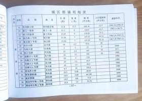 吉林市城区街路广场桥涵手册   L