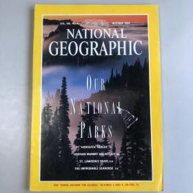 《NATIONAL GEOGRAPHIC》美国国家地理杂志  期刊 1994年10月 英文版 PARKS HANSEATIC LEAGUE SIBERIAN MUMMY   199410NG K1#