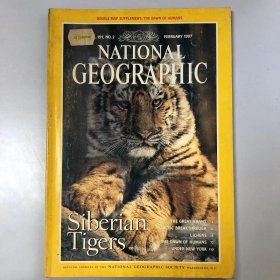 《NATIONAL GEOGRAPHIC》美国国家地理杂志  期刊 1997年2月 英文版THE DAWN OF HUMANS   199702NG K1#