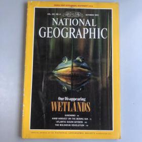 《NATIONAL GEOGRAPHIC》美国国家地理杂志  期刊 1992年10月 英文版 WETLANDS GERONIMO BERING SEA 199210NG K1#